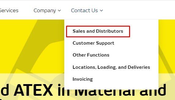 sales and distributors