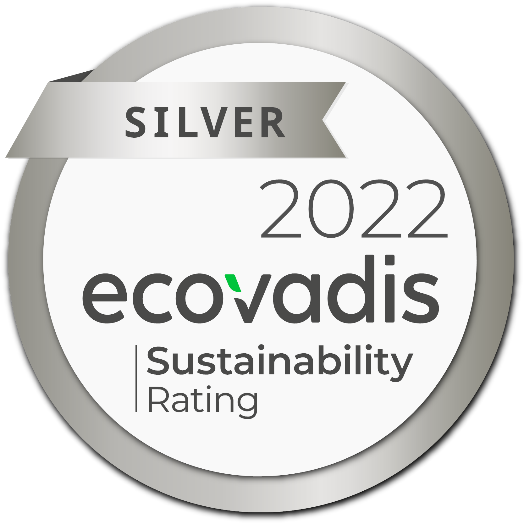 Ecovadis Silver Medal 2022